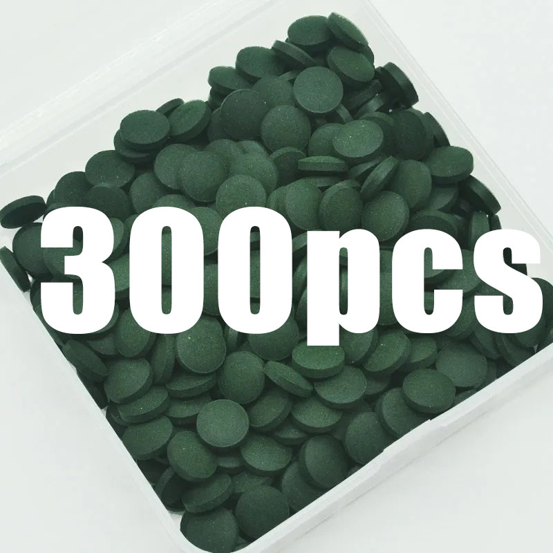 Marine Aquarium Bacteria - 50-300 pçs comprimidos de spirulina de