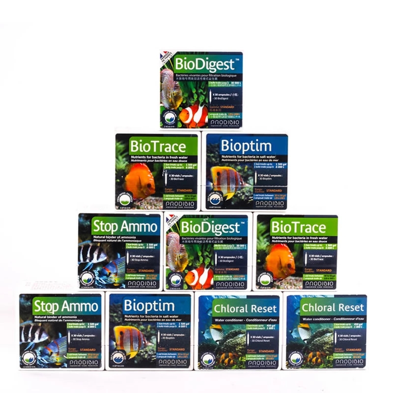 Marine Aquarium Bacteria - Prodibio Biodigest Biotrace Biovert Bioptim Coral