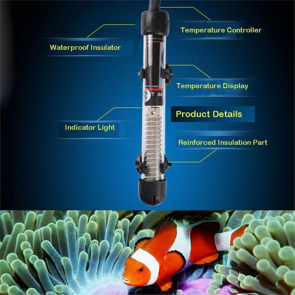 (A02R) Aquecedor Submersível p - Aquarium & Marine Science Center avaliação e preço