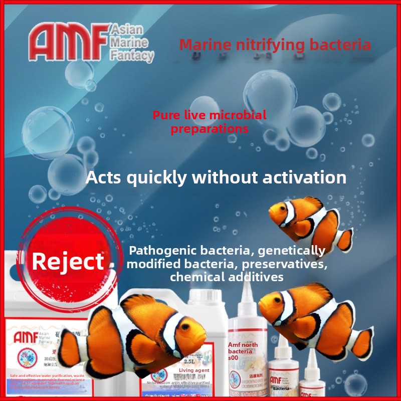 Suplemento de aquário de bacté - Marine Aquarium Bacteria avaliação e preço